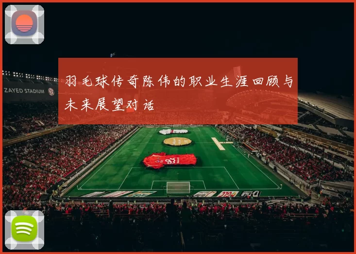 羽毛球传奇陈伟的职业生涯回顾与未来展望对话